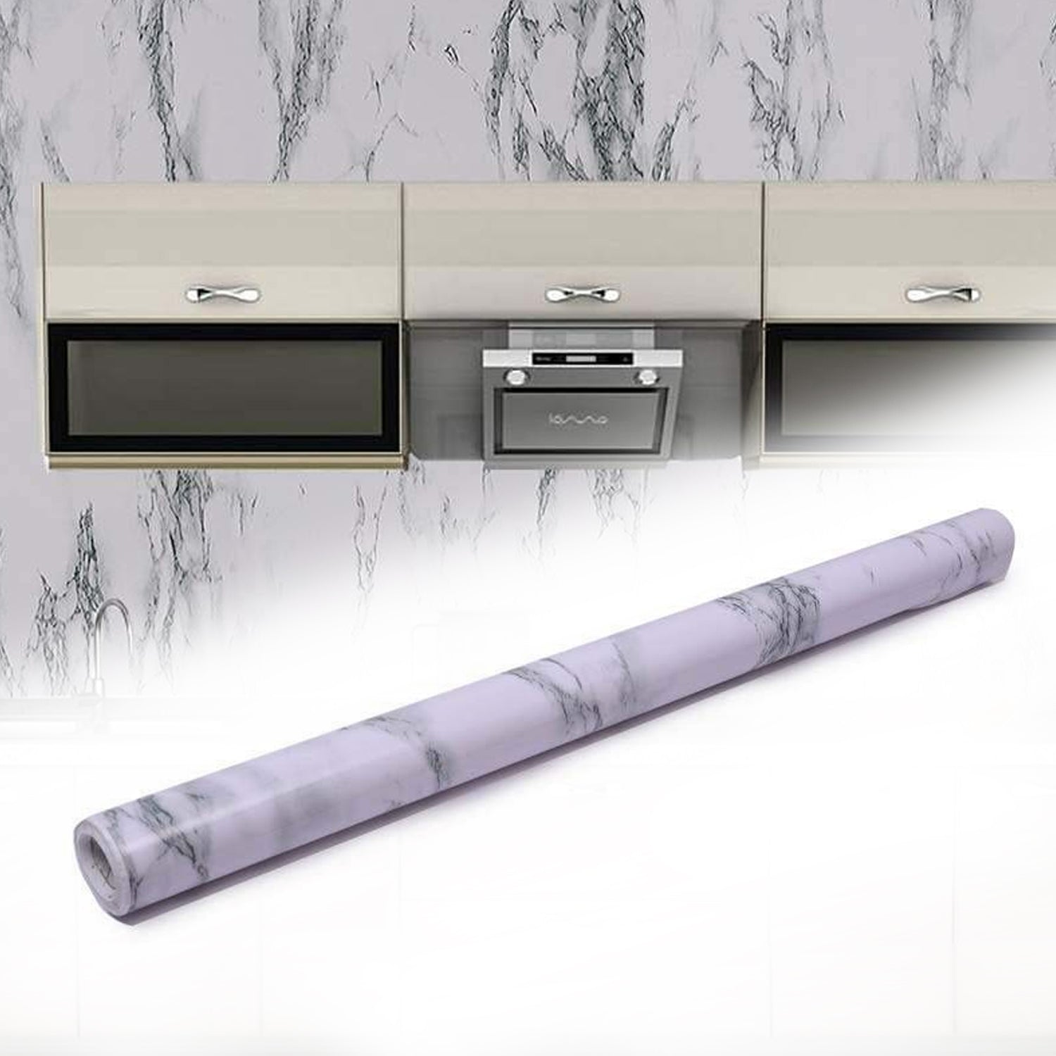 Adhesive Kitchen Wallpaper (2m x 60 Cm) Adhesive Kitchen Wallpaper (2m x 60 Cm)